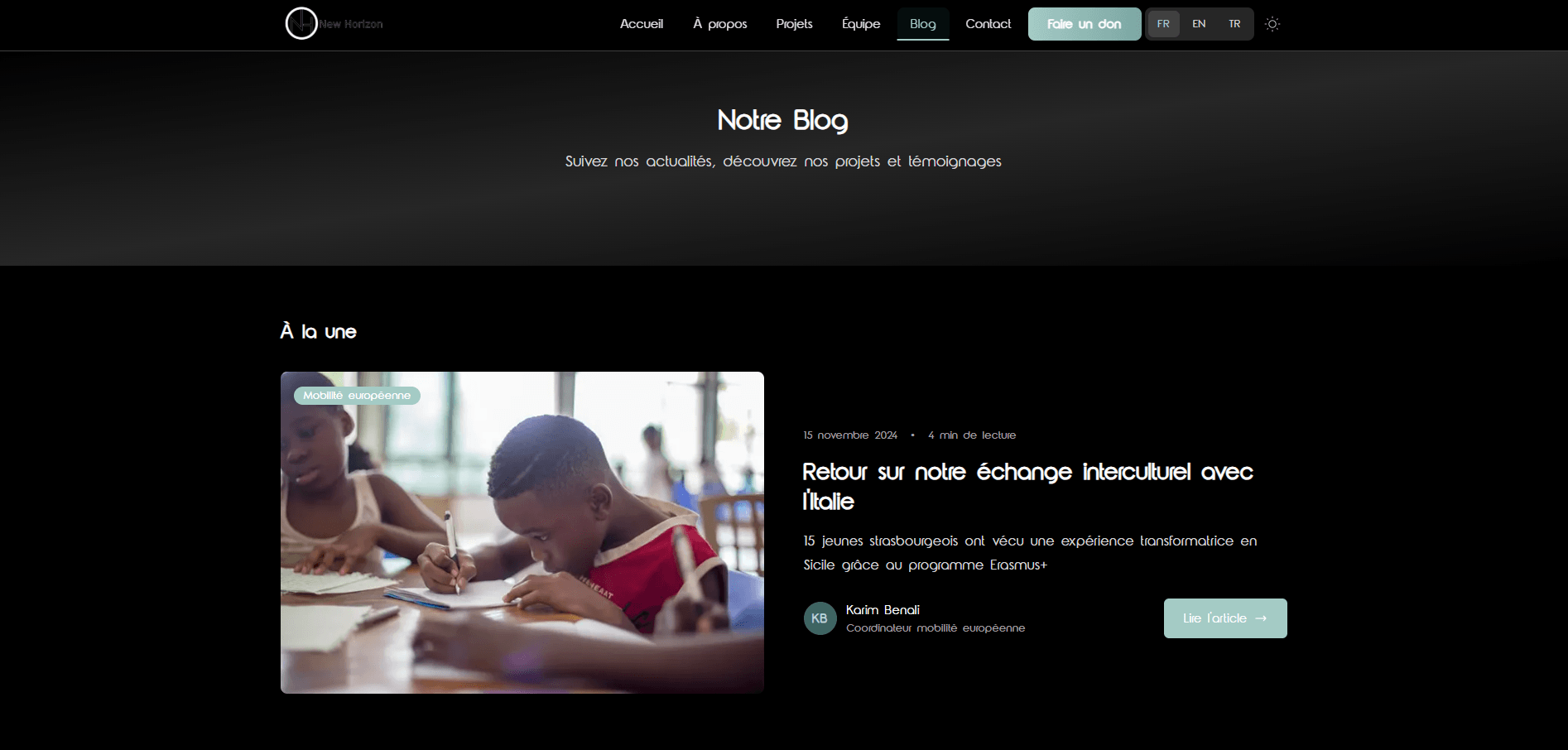 New Horizon Association - view 2