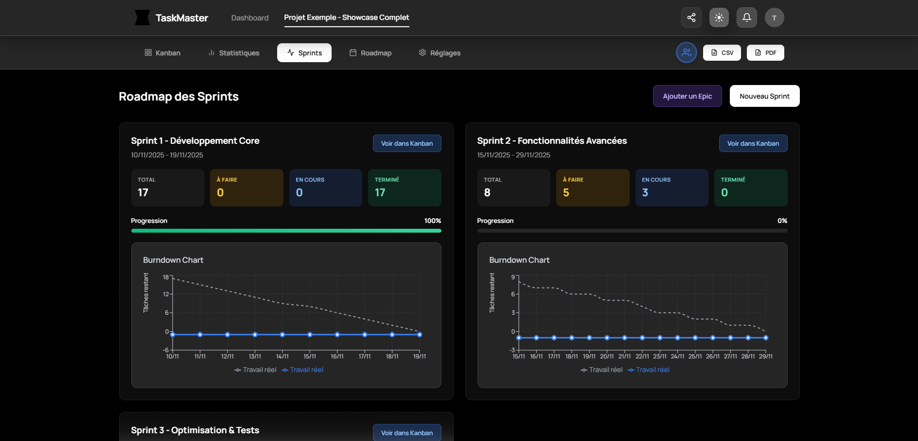 TaskMaster - Gestion de Projet Agile - view 3