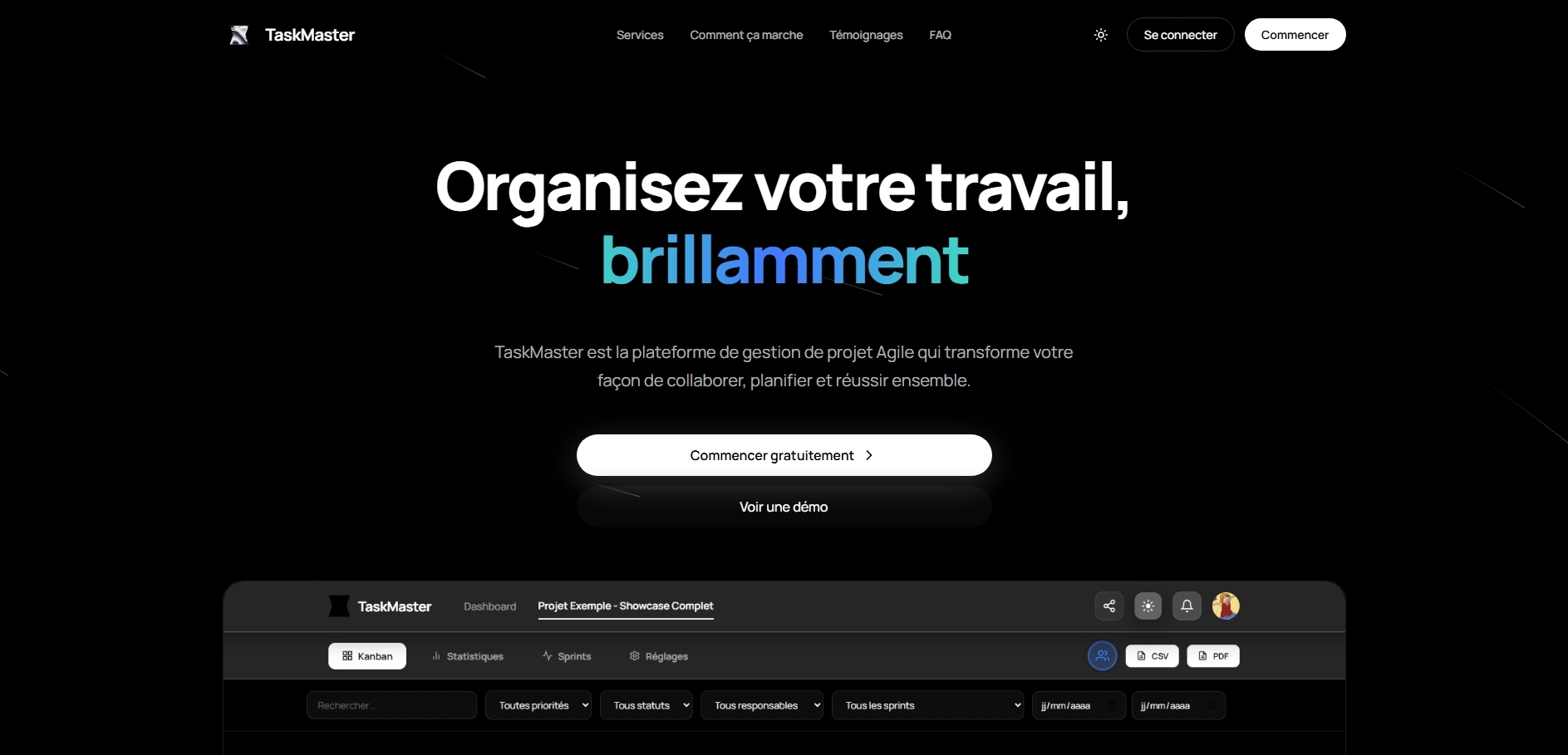 TaskMaster - Gestion de Projet Agile - view 4